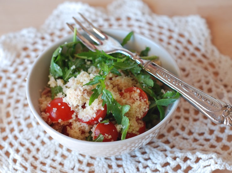 Салат с кускусом и овощами высоцкая