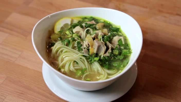 Вьетнамский суп фо бо 